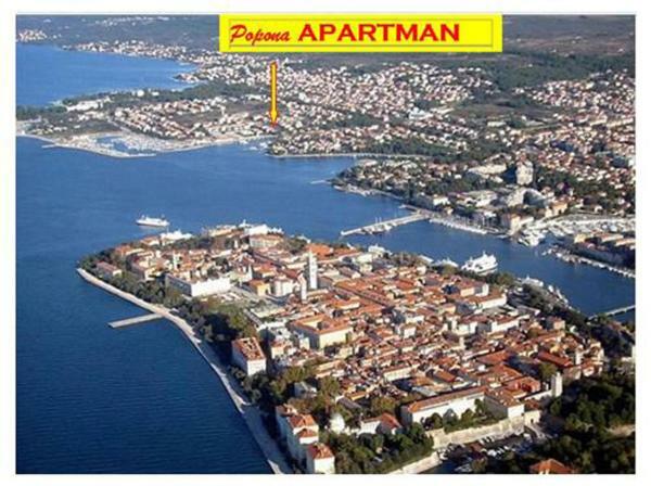 Apartment Popona Zadar Exteriör bild